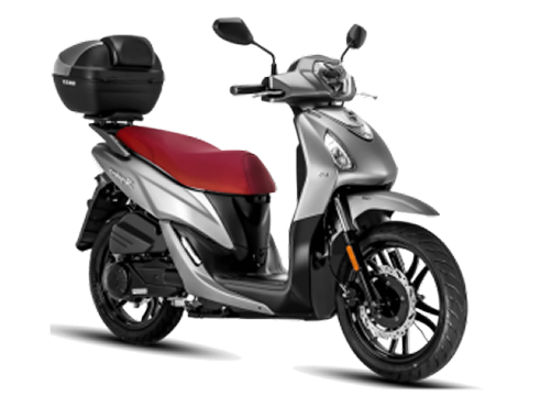 Moto Paxos grey scooter